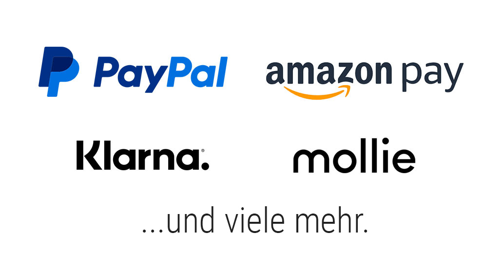 Sage 100-Zahlungsschnittstelle zu amazon-Pay, Paypal, molli, Klarna uvm.