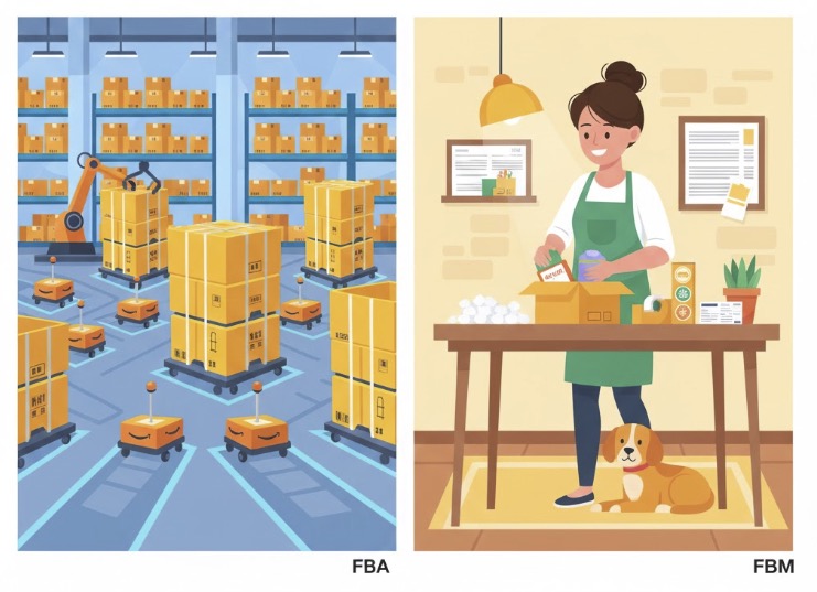 Amazon FBA vs. Amazon FBM – Die Logistik-Strategie im Check